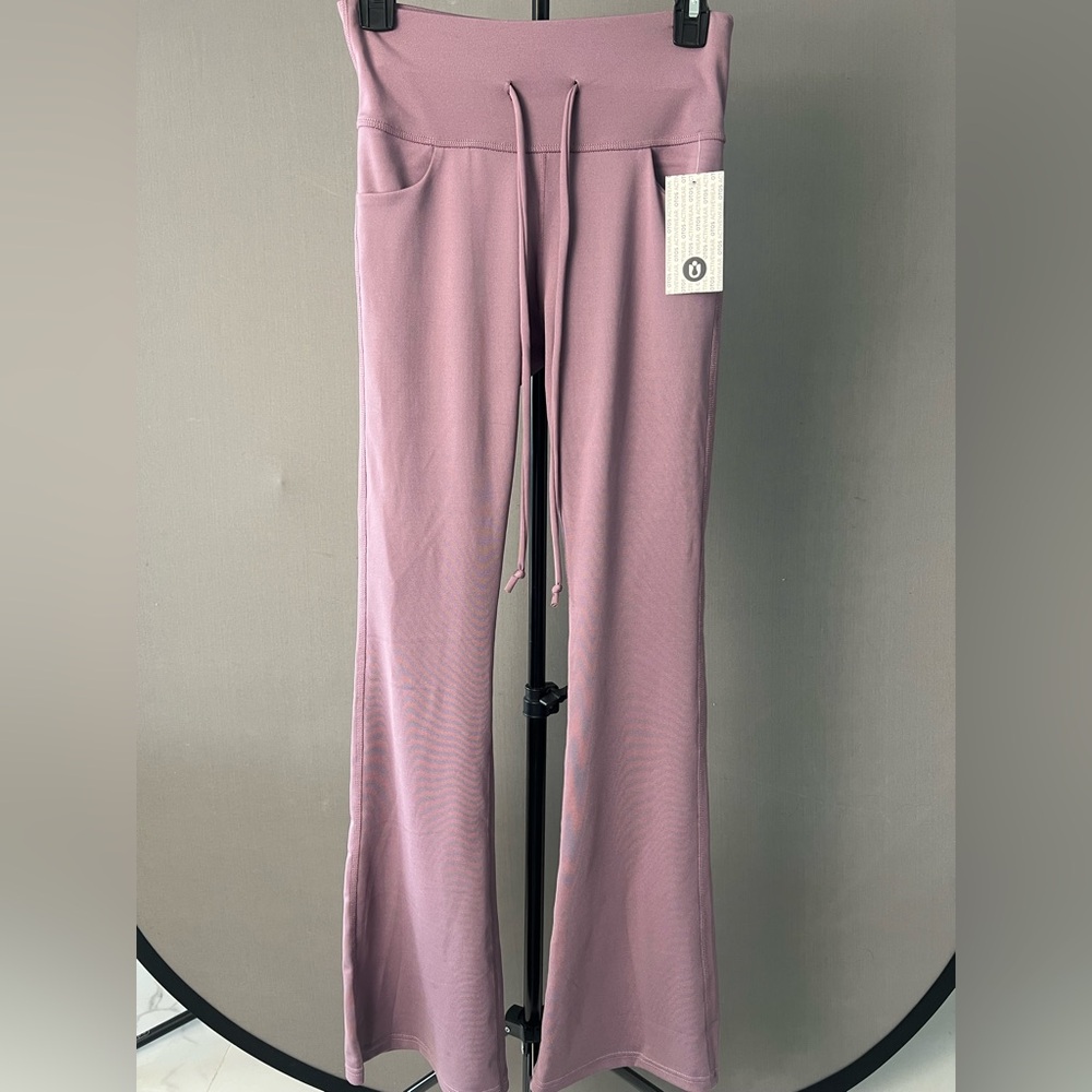 Women's Pink High-Waisted Pants